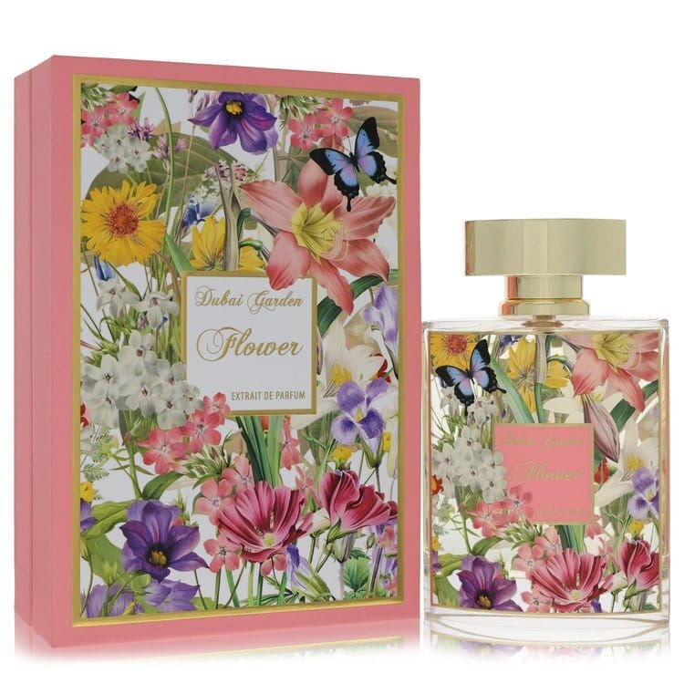 Dubai Garden Flower by Dubai Garden Extrait De Parfum Spray 3.3 oz (Women)