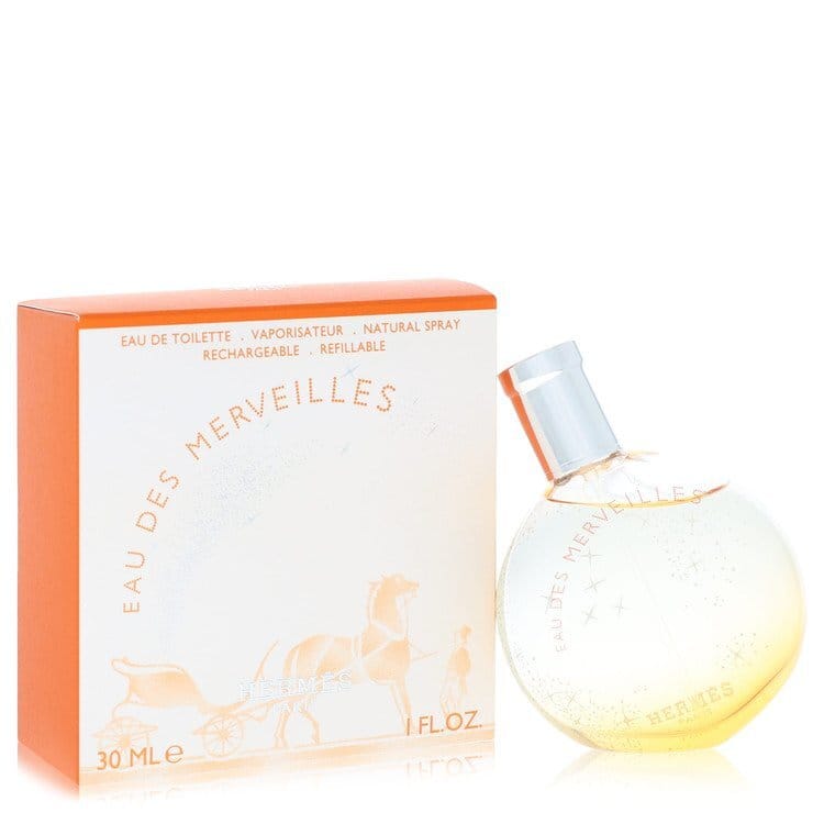 Eau Des Merveilles by Hermes Eau De Toilette Refillable Spray 1 oz (Women)