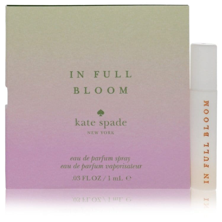 In Full Bloom by Kate Spade Vial (sample) .03 oz (Women)