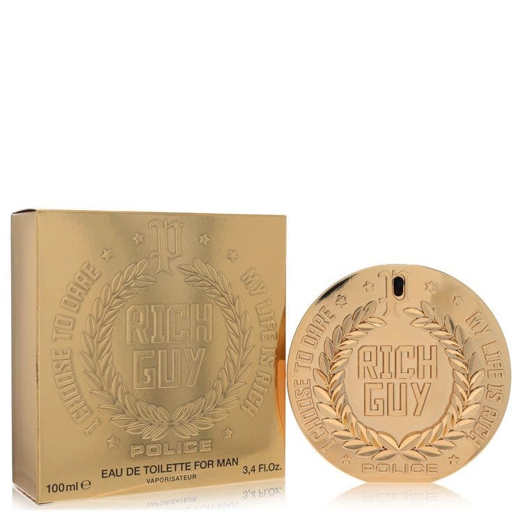 Police Rich Guy by Police Colognes Eau De Toilette Spray 3.4 oz (Men)