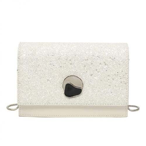 (3 Colors Available) Shining Paillette Graceful Design Chain Fashion Women Handbag/ Shoulder Bag