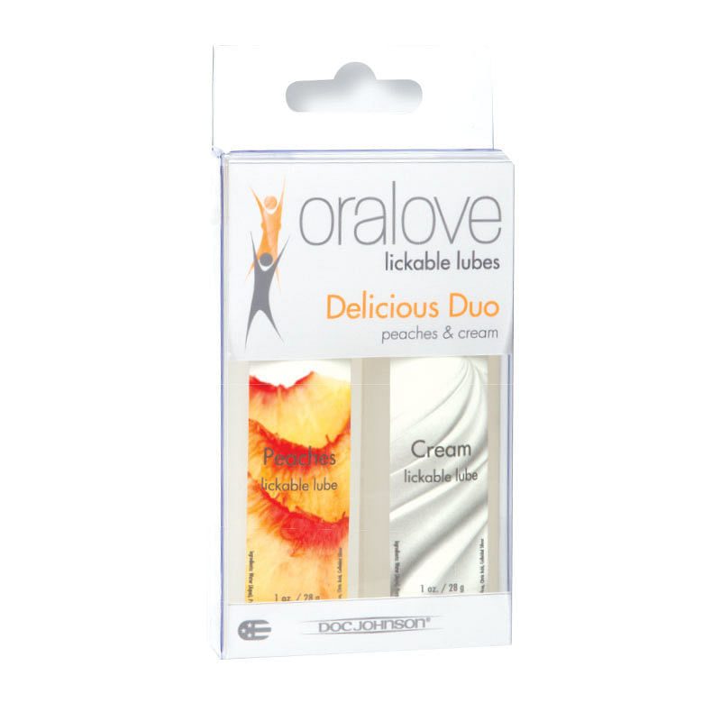 Oralove Delicious Duo Peaches Cream