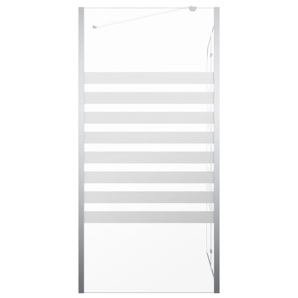 Bath Enclosure 47.2"x26.8"x51.2" Tempered Glass Stripe - Image 5