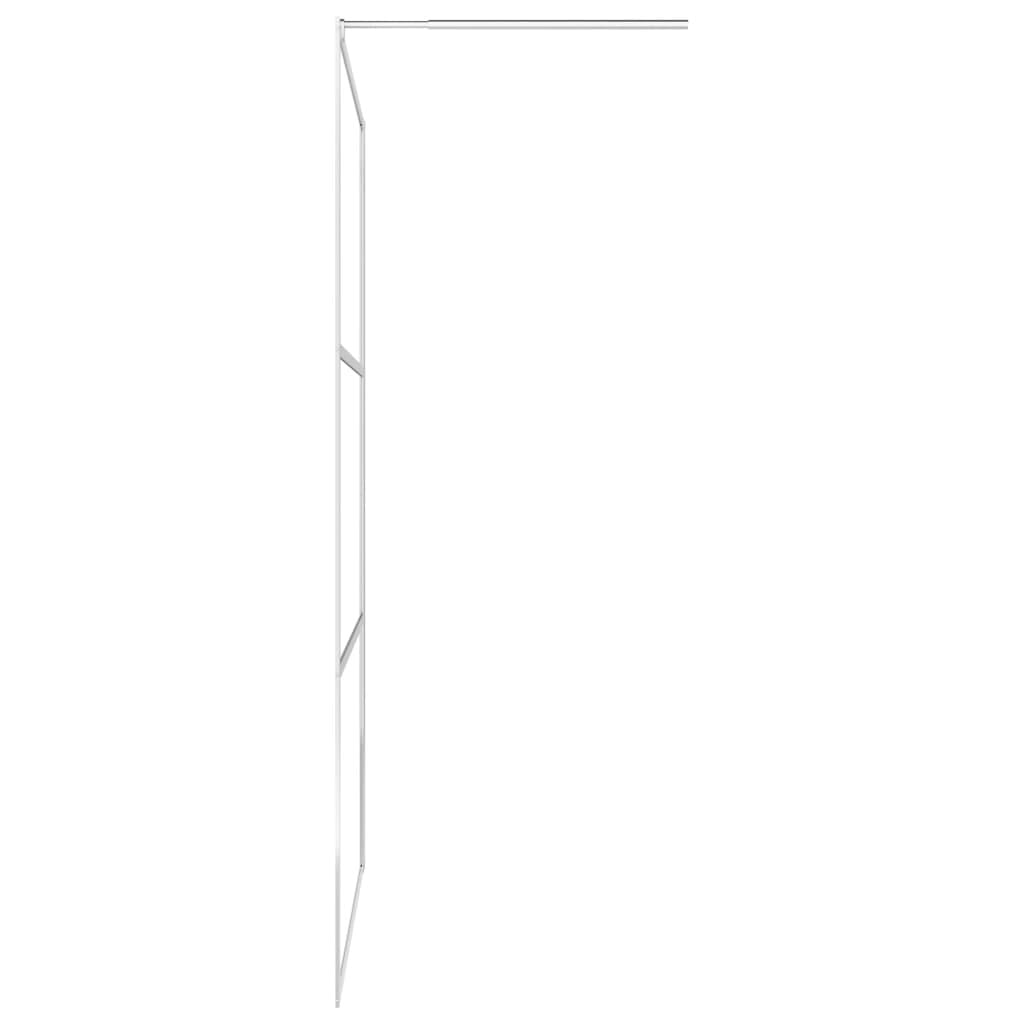 Walk-in Shower Wall with Whole Frosted ESG Glass 45.3"x76.8 - Image 5