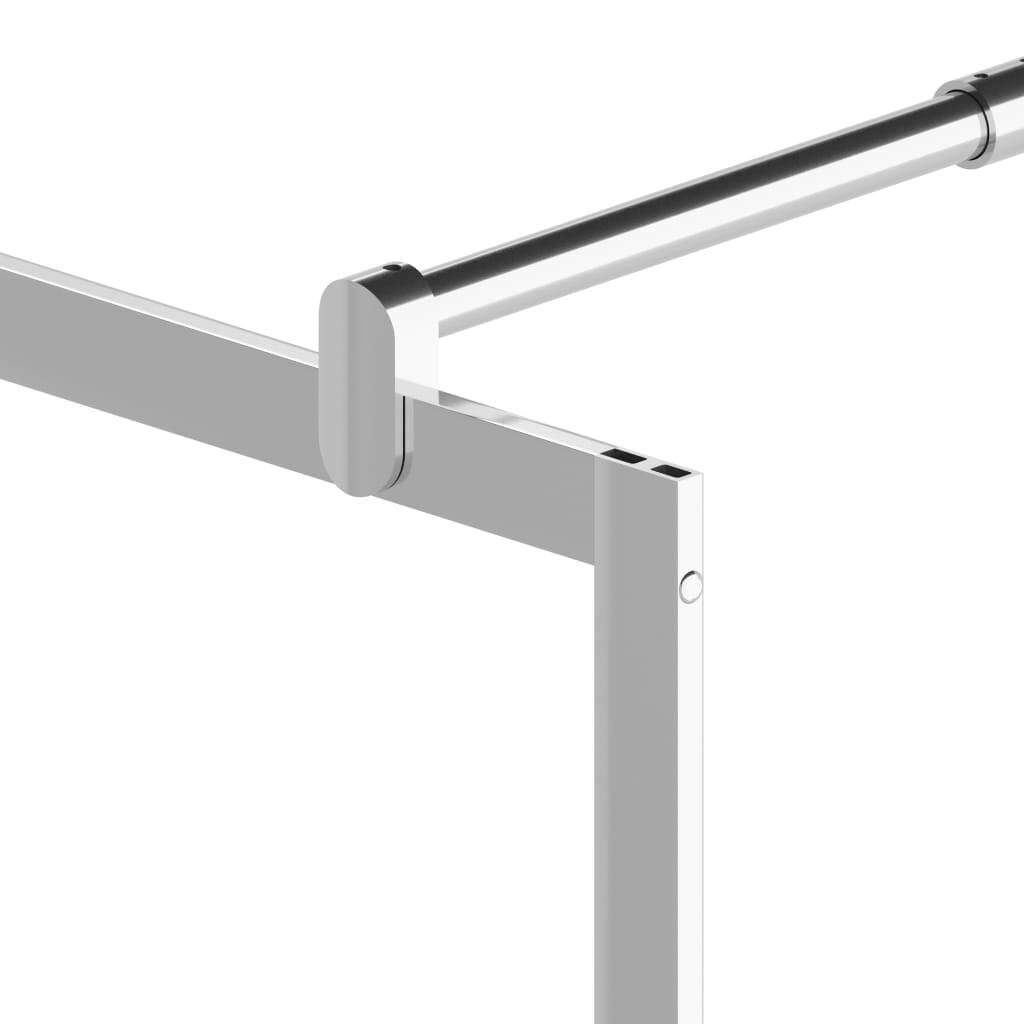Walk-in Shower Wall with Whole Frosted ESG Glass 45.3"x76.8 - Image 6