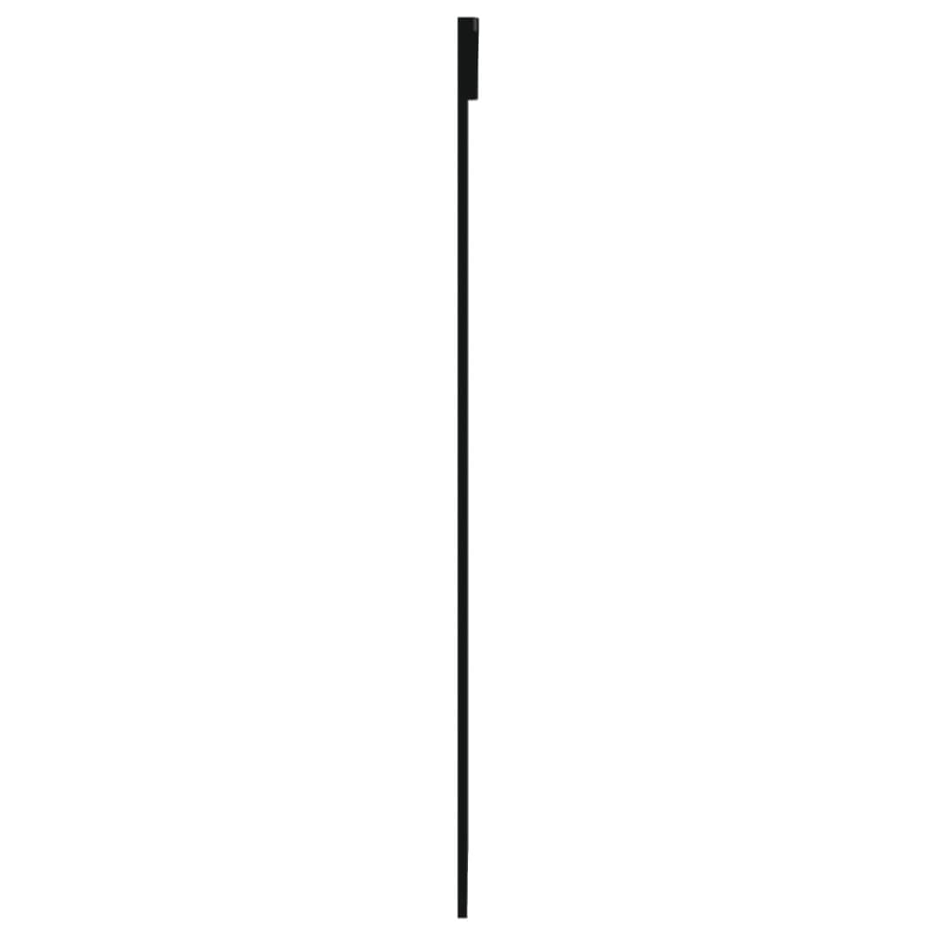 Sliding Door ESG Glass and Aluminum 40.2"x80.7" Black - Image 4