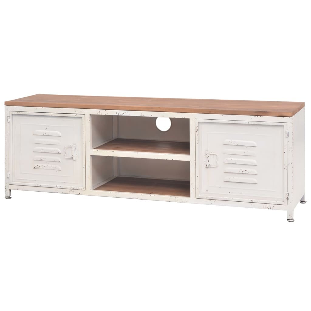 TV Stand 47.2"x11.8"x15.7" White - Image 2