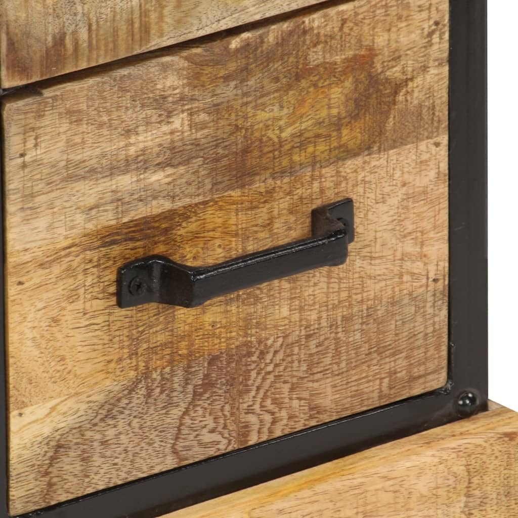 Sideboard 23.6"x11.8"x29.5" Solid Mango Wood - Image 7