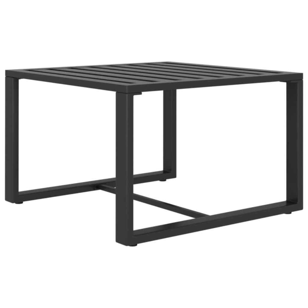 8 Piece Patio Lounge Set with Cushions Aluminum Anthracite - Image 7