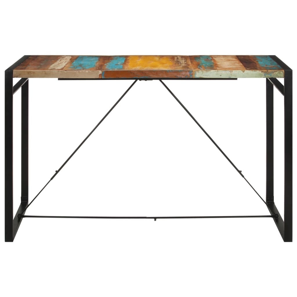 Bar Table 68.9"x35.4"x43.3" Solid Wood Reclaimed - Image 2
