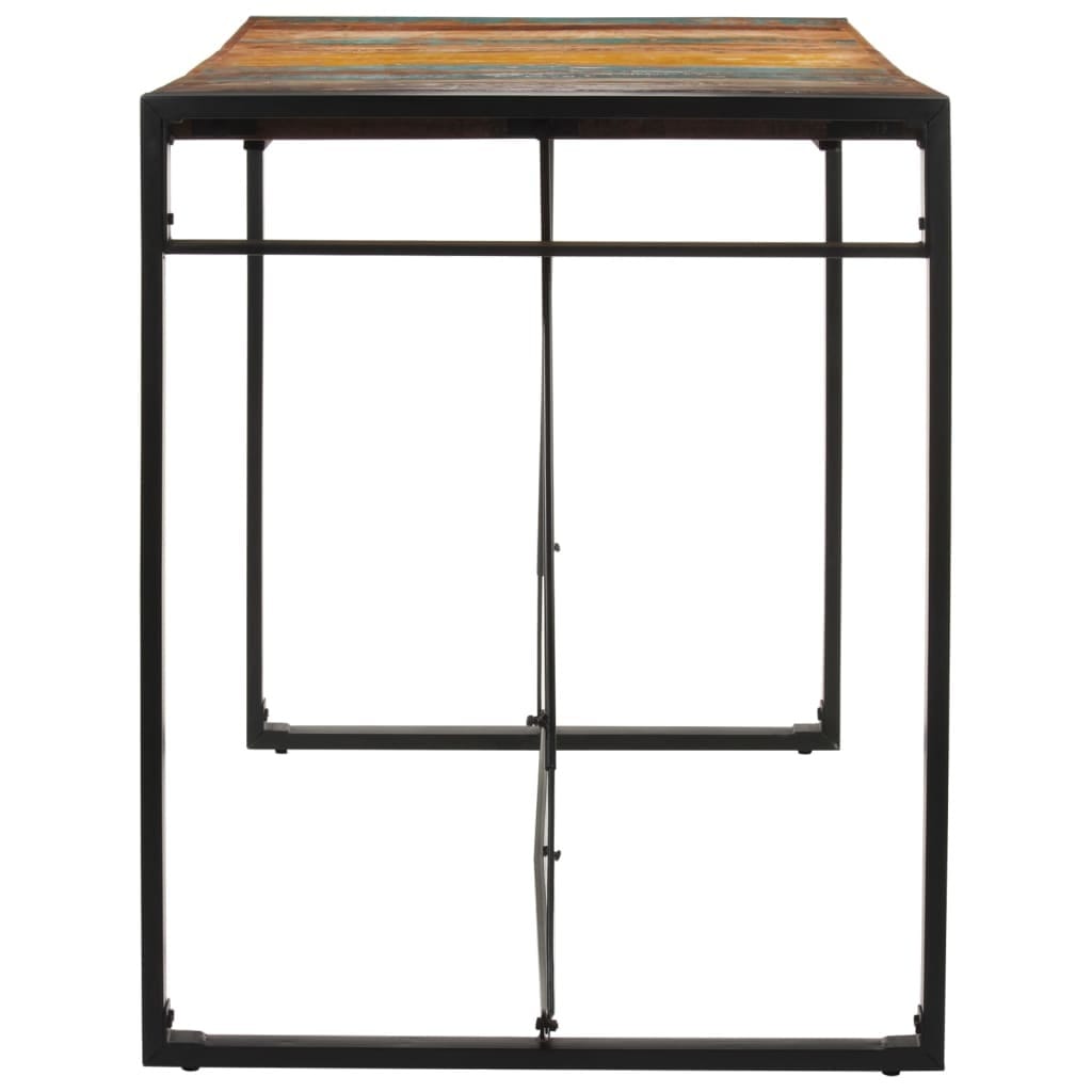 Bar Table 68.9"x35.4"x43.3" Solid Wood Reclaimed - Image 4