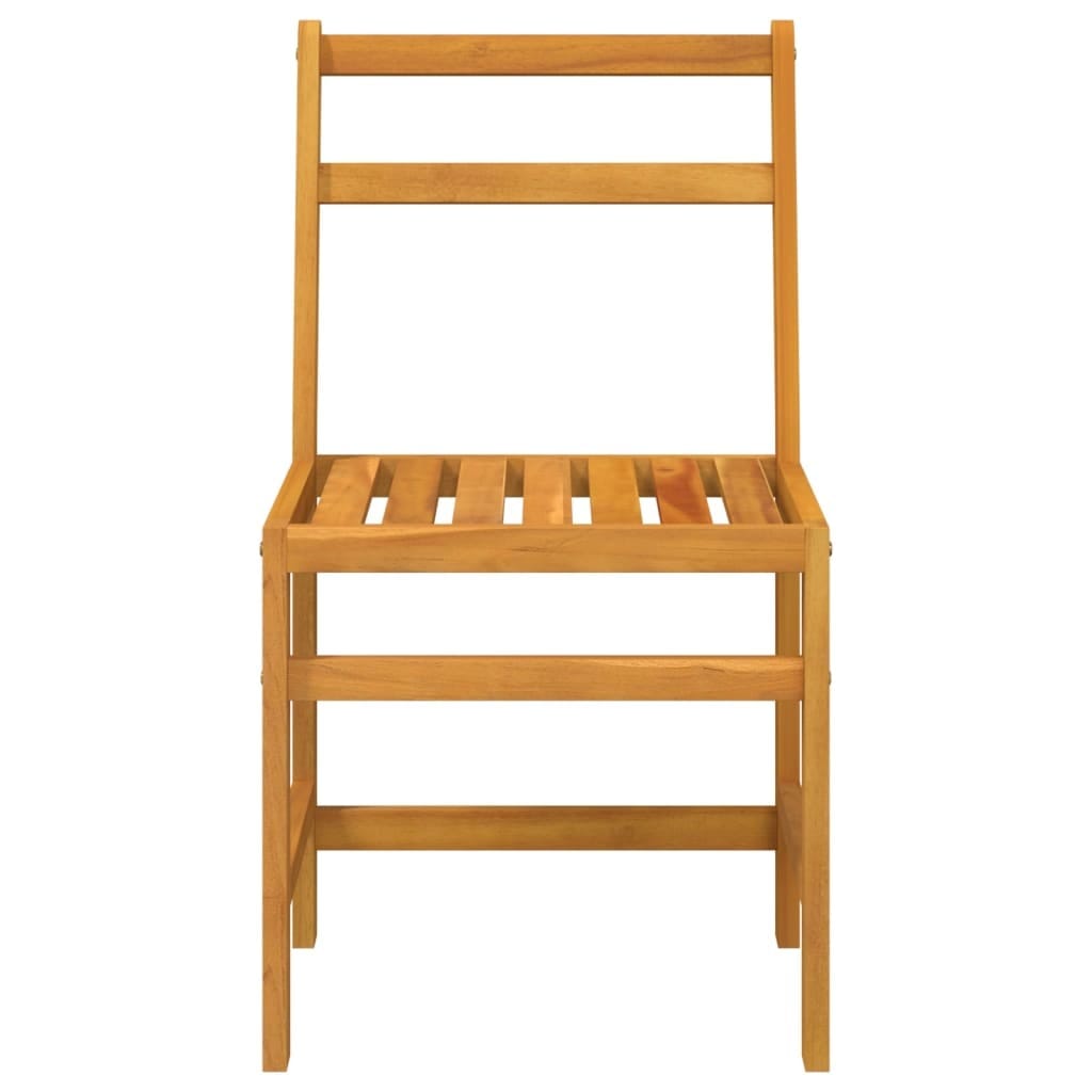 3 Piece Balcony Set Solid Wood Acacia - Image 4