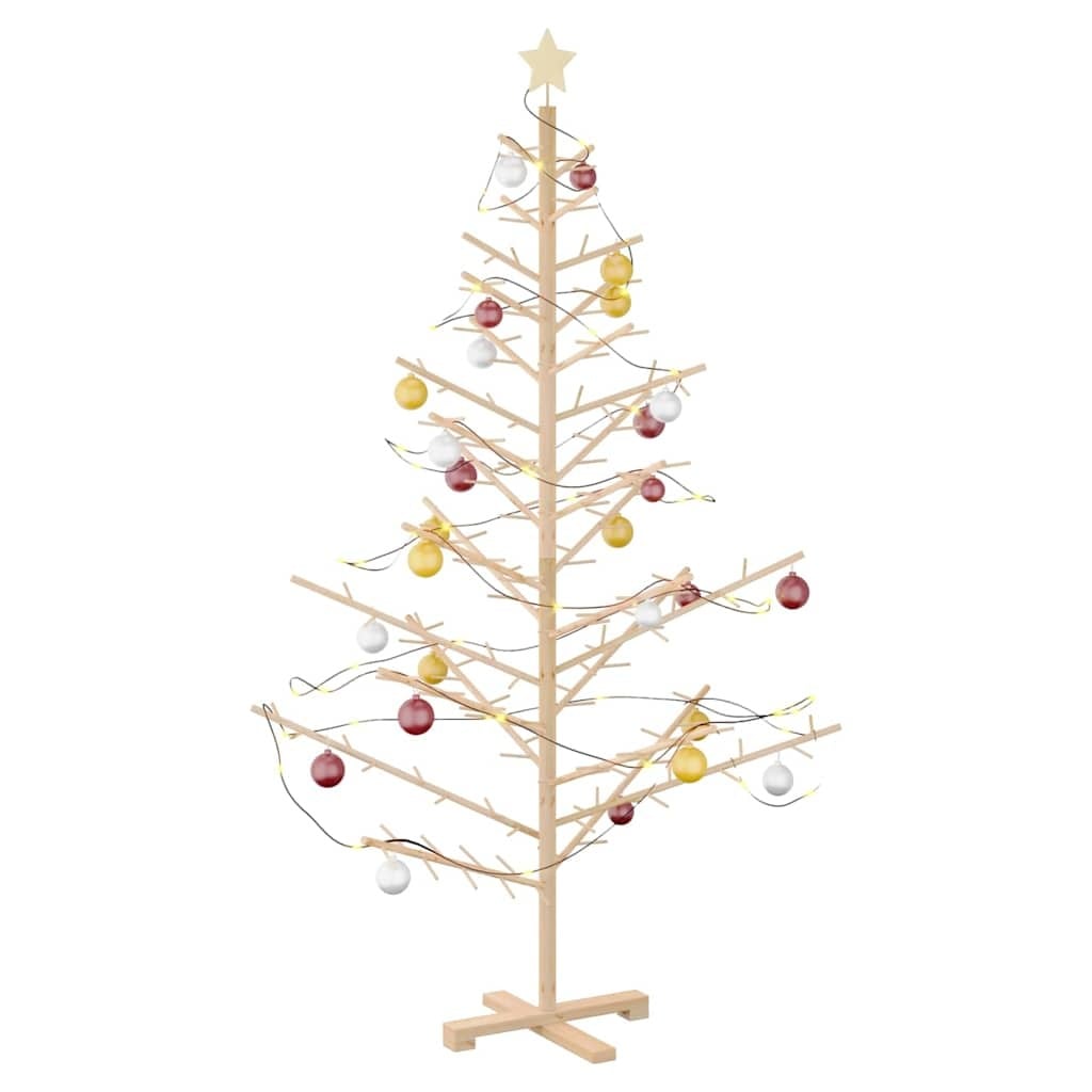 Wooden Christmas Tree KOTKA 180 cm Bamboo and solid pine wood - Image 3