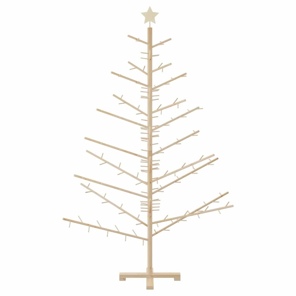 Wooden Christmas Tree KOTKA 180 cm Bamboo and solid pine wood - Image 5
