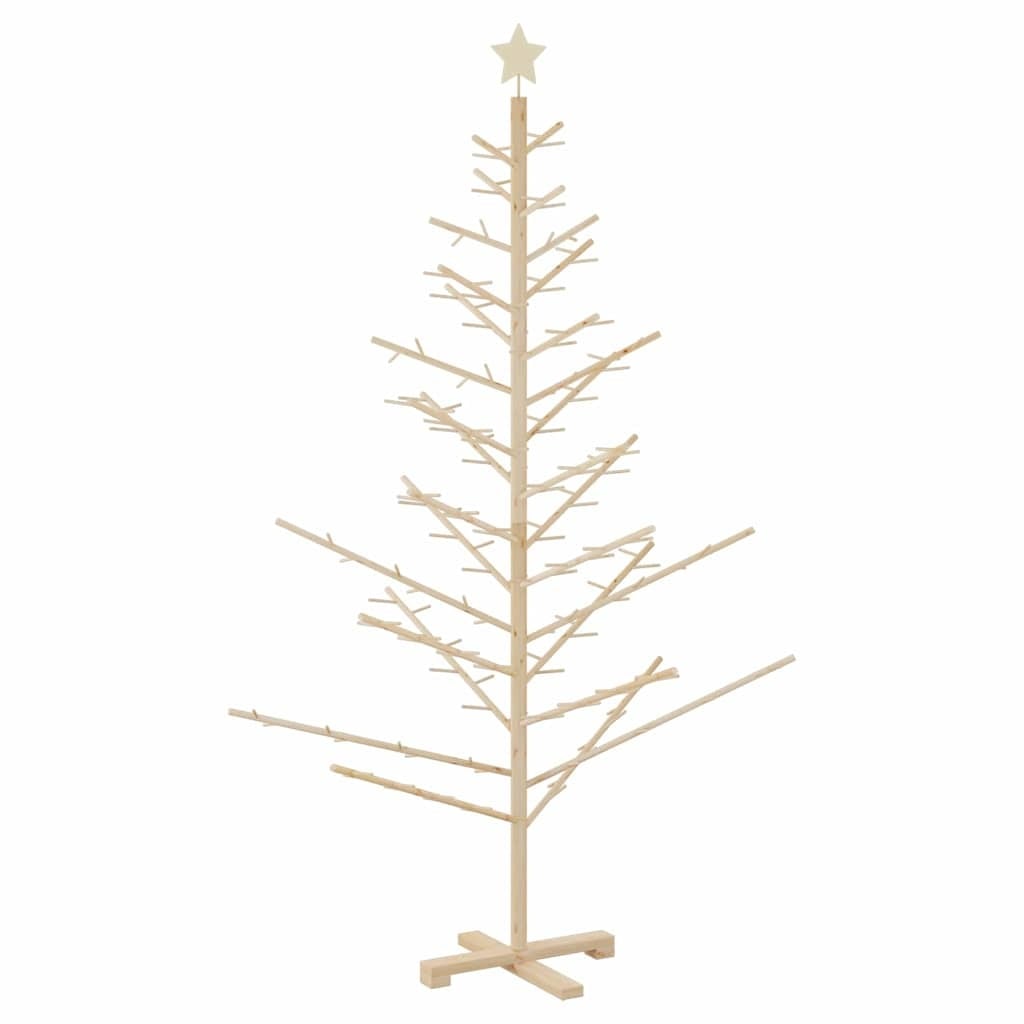Wooden Christmas Tree KOTKA 180 cm Bamboo and solid pine wood - Image 7