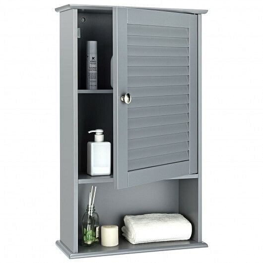 27.5″ H Wall Hanging Bathroom Storage Cabinet