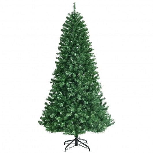 Artificial Hinged Christmas Tree with Remote-controlled Color-changing LED Lights-6′