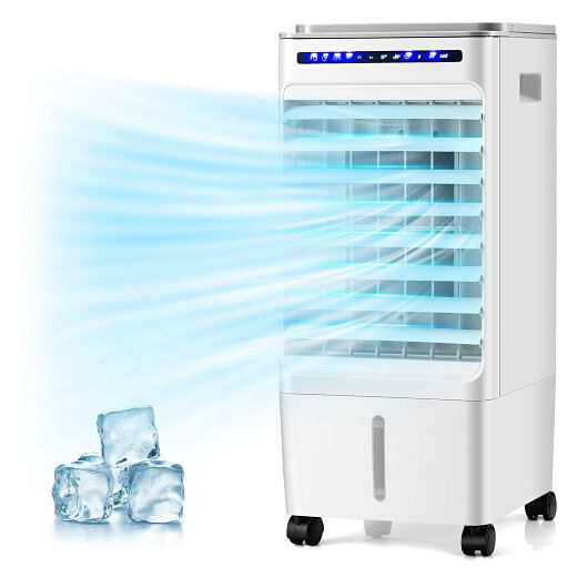 3-in-1 Evaporative Portable Air Cooler with 3 Modes include Remote Control-White