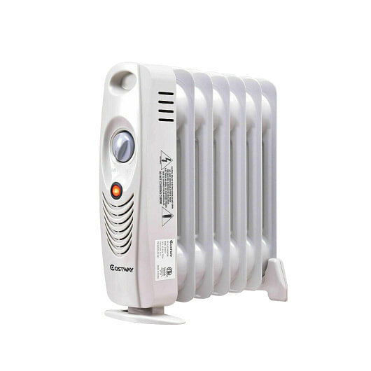 700 W Portable Mini Electric Oil-Filled Radiator Heater