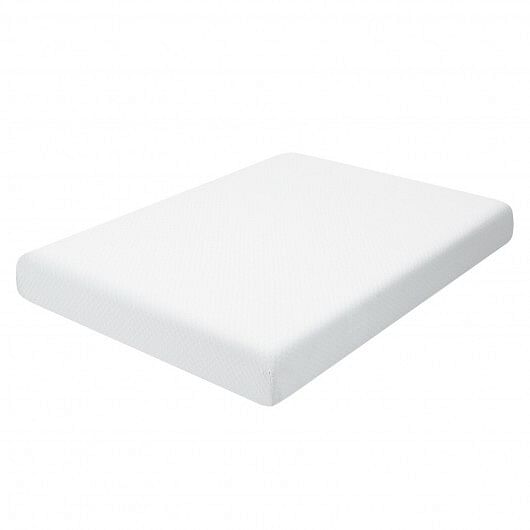 8 Inch Foam Medium Firm Mattress with Jacquard Cover-King Size