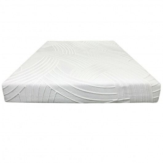 8 Inch Memory Foam Mattress with Poly Jacquard Fabric Cover-Queen Size