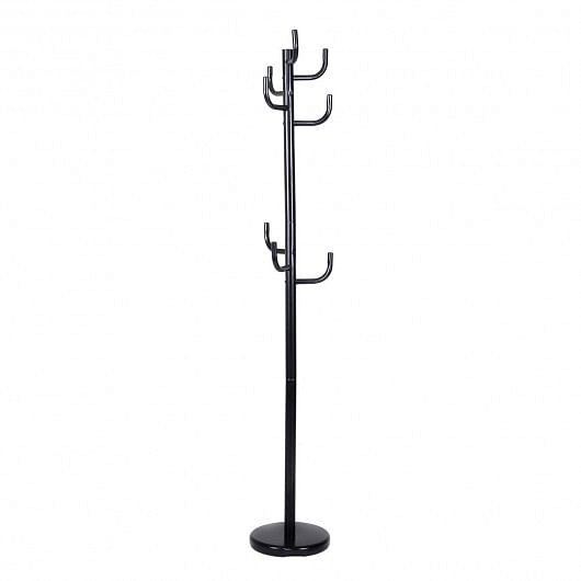 Metal Coat Rack Stand with 8 Sturdy Hooks and Metal Base