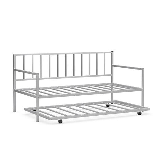 Twin Size Daybed and Trundle Frame Set Trundle Bedframe