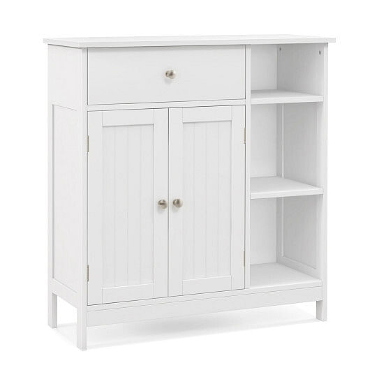 Freestanding Kitchen Cupboard Storage Organizer with 1 Large Drawer
