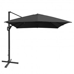 Category: Dropship Patio, Lawn & Garden, SKU #NP10192, Title: 10x13ft Rectangular Cantilever Umbrella with 360?° Rotation Function-Wine