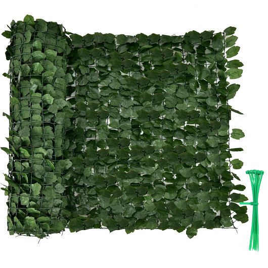 4 Pieces 118 x 39 Inch Artificial Ivy Privacy Fence Screen for Fence Decor