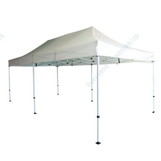 10 x 20 Feet Outdoor Pop-Up Patio Folding Canopy Tent-White