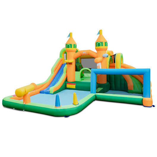 Kids Inflatable Water Slide for Yard Lawn (Without Blower)