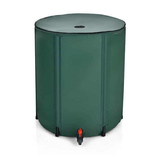 60 Gallon Portable Collapsible Rain Barrel Water Collector