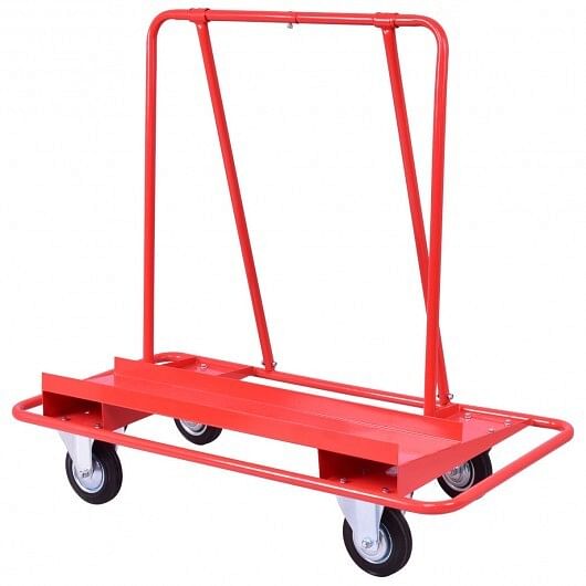 Handling Heavy Duty Sheetrock Sheet Panel Service Cart