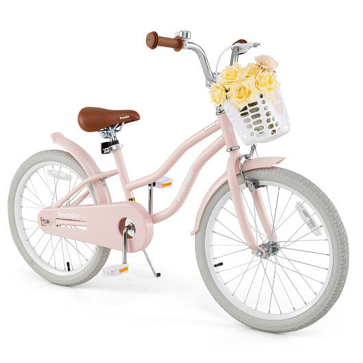 Costway 20 Inch Kids Bike with Training Wheels for Boys Girls