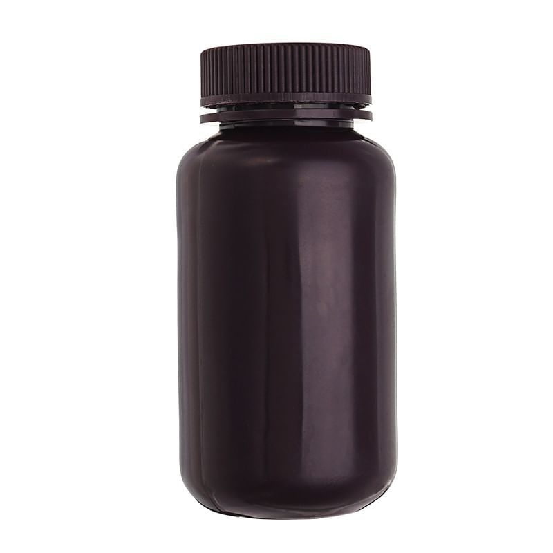 250mL PP Plastic Brown Bottle Wide Mouth Laboratory Sample R