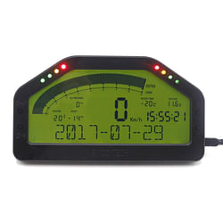 Category: Dropship Motorcycle, SKU #1272156, Title: Dash Race LCD Display Full Sensor Kit Dashboard Screen Rally Gauge With bluetooth Function