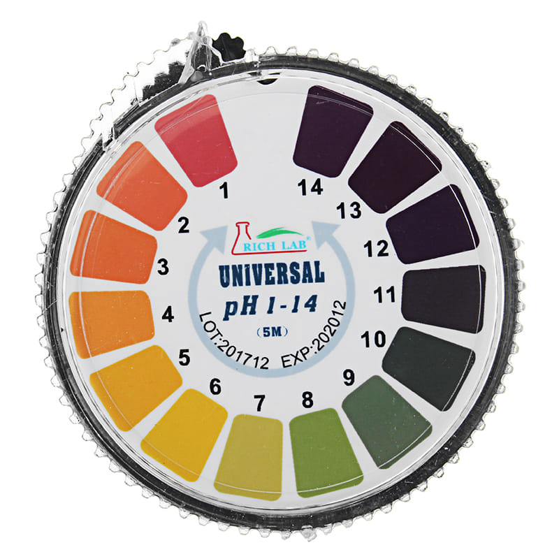 Universal PH Test Strips Roll Range 114 Indicator Paper Tes