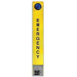 Category: Dropship General Merchandise, SKU #TDVK-E-1600-BLTIPEWP, Title: VoIP Yellow Emergency Tower Phone