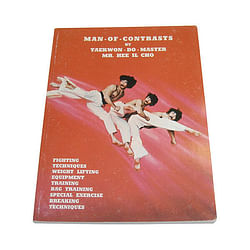 Category: Dropship Books & Videos, SKU #man-of-contrasts-book-hee-il-cho-tae-kwon-do, Title: Man Of Contrasts Book - Hee Il Cho   Tae Kwon Do