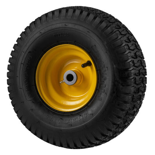 15 x 6.00-6 Tubeless Tires and Wheels 2 Pack 4 PR Tires-Yellow - Color: Yellow - Image 2