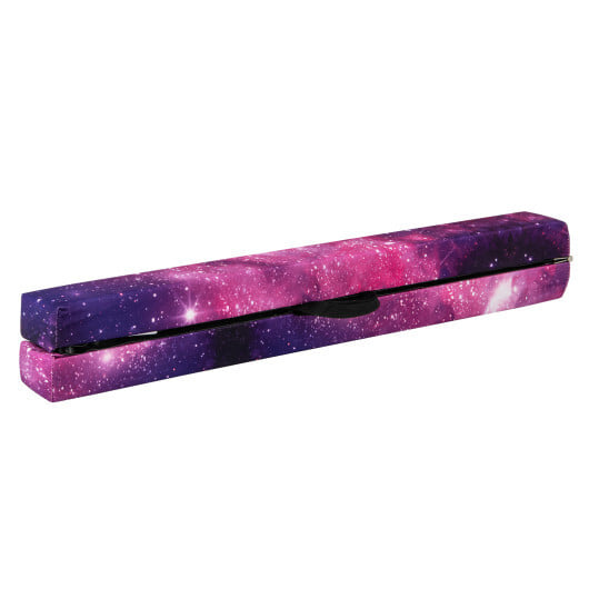 Folding Balance Beam with Solid Wood Base and Anti-slip Bottom-Pink - Color: Pink - Image 4