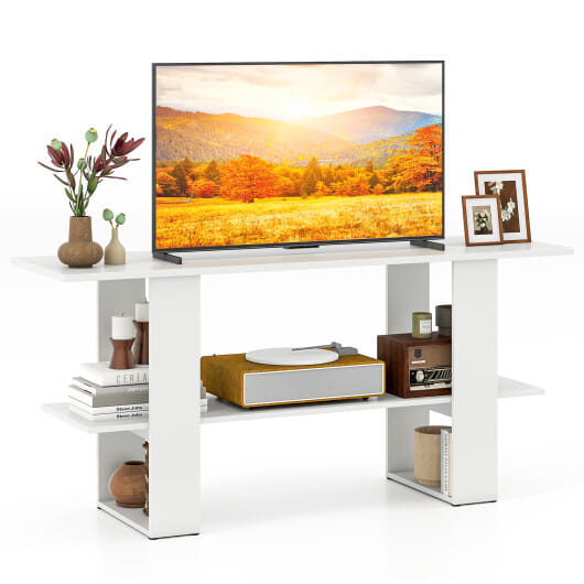 With Storage For Tvs Up To 55 Inch Console Table With Open S