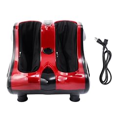 Category: Dropship Health & Beauty, SKU #HW51163, Title: Shiatsu Kneading Rolling Vibration Heating Foot Massager-Red - Color: Red