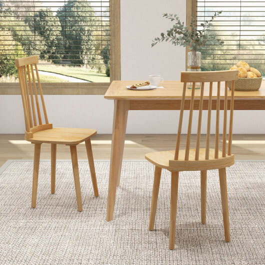 TON Windsor chair② Winsome Wood Set of 2 Windsor Side Chair (Wood Frame) at Lowes.com