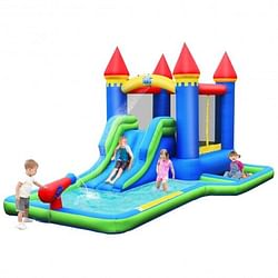 Category: Dropship Toys & Games, SKU #OP70587, Title: Kids Inflatable Bounce House Water Slide without Blower