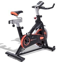 Category: Dropship Sporting & Exercise, SKU #SP36126, Title: Indoor Fixed Aerobic Fitness Exercise Bicycle with Flywheel and LCD Display