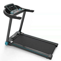 Category: Dropship Sporting & Exercise, SKU #SP37619US-NY, Title: 2.25HP Electric Running Machine Treadmill with Speaker and APP Control-Blue - Color: Blue - Size: 2-2.75 HP