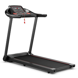 Category: Dropship Sporting & Exercise, SKU #SP37619US-RE, Title: 2.25HP Electric Running Machine Treadmill with Speaker and APP Control-Red - Color: Red - Size: 2-2.75 HP