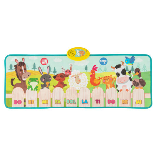 Kids Musical Mat Indoor Outdoor Animal Farm Piano - Color: Multicolor
